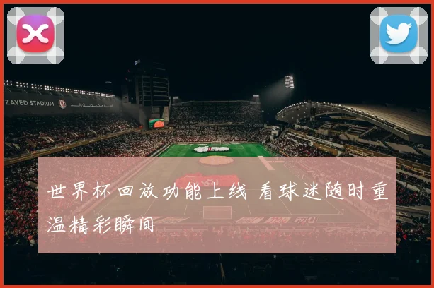 世界杯回放功能上线 看球迷随时重温精彩瞬间